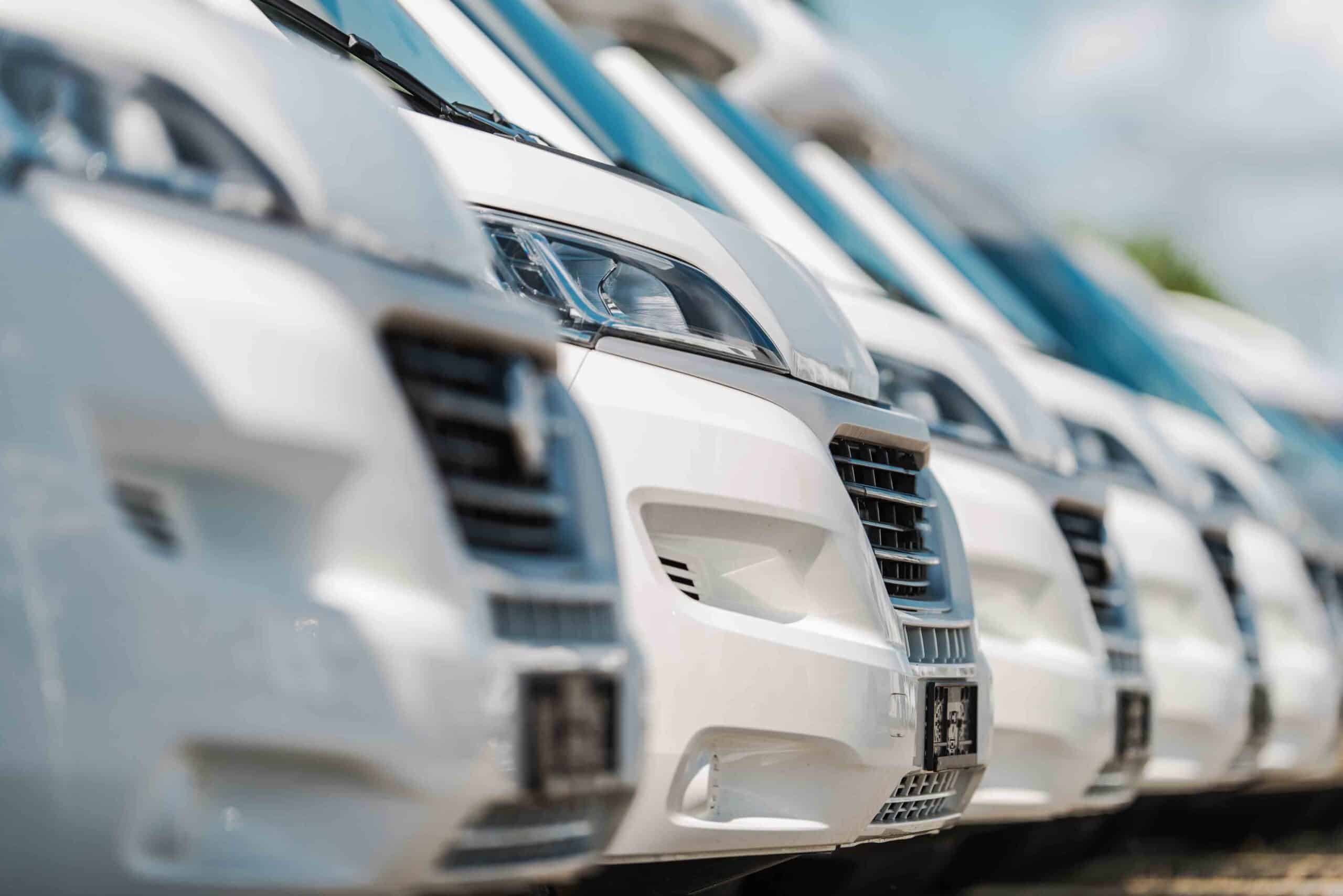 Fleet of motorhomes