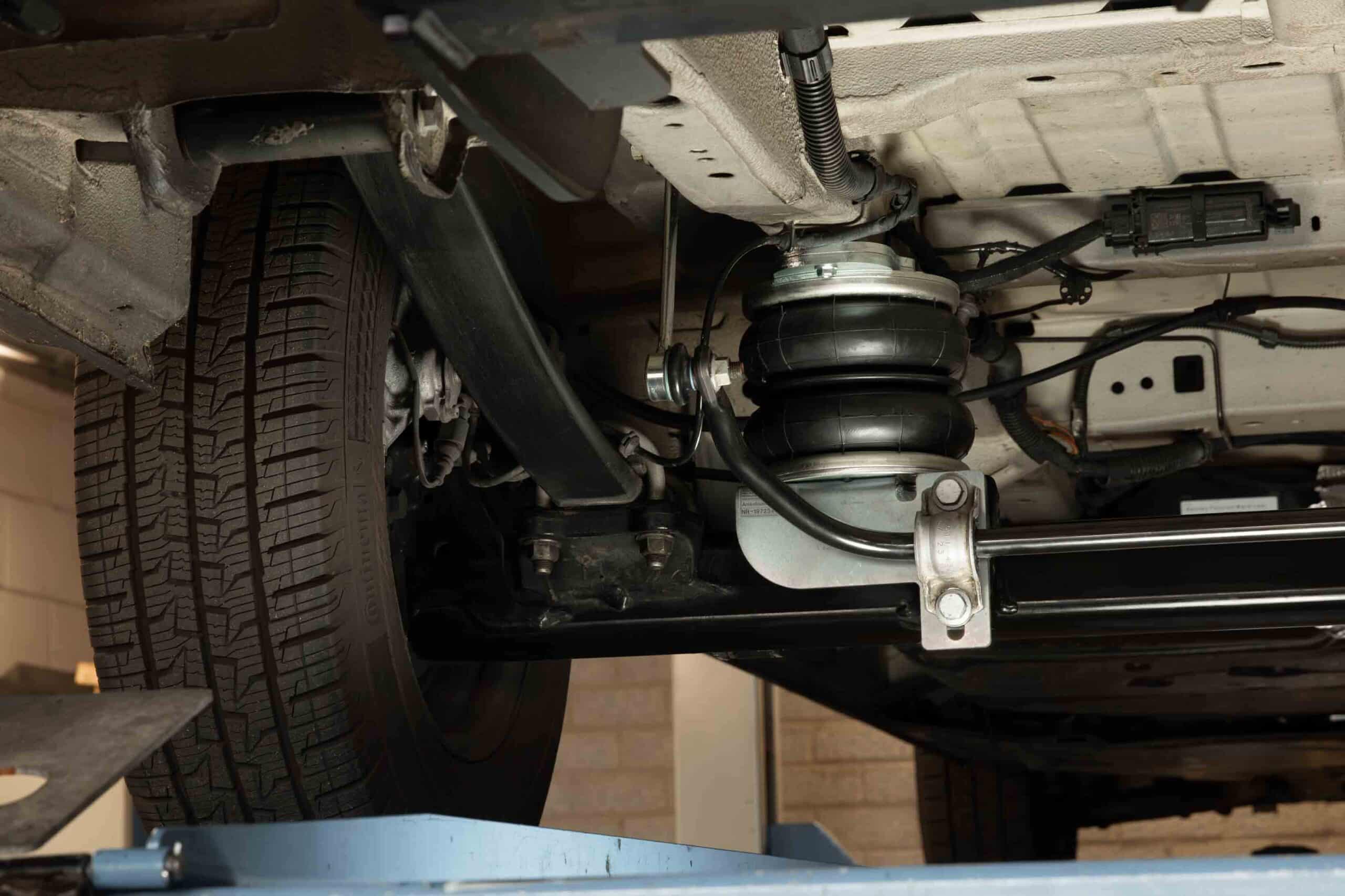 MAD Air Master Pro on a car, left rear